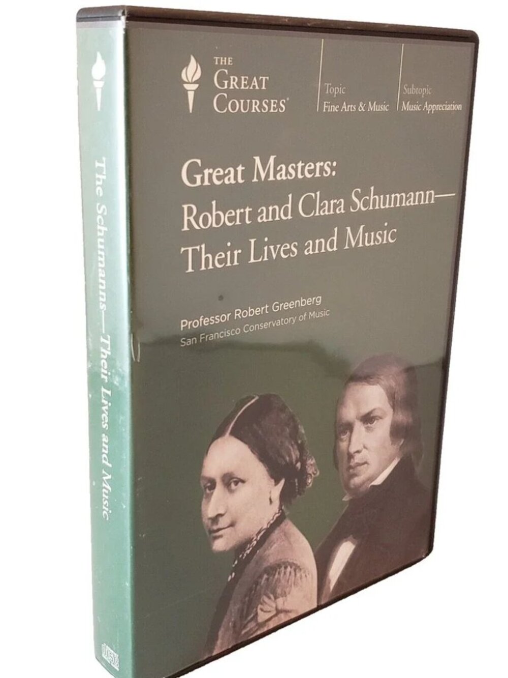 The Great Courses Great Masters: Robert And Clara Schumann‑Their Lives And Music
